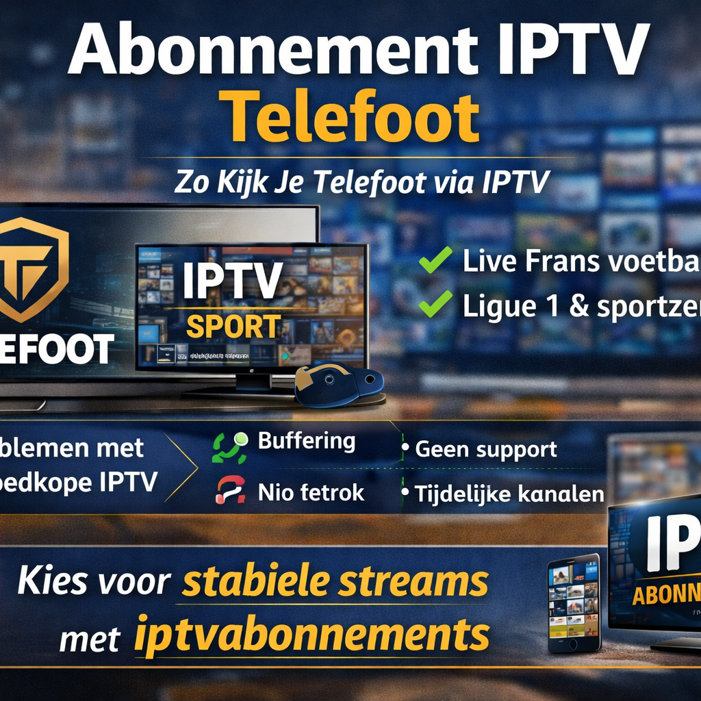 abonnement iptv telefoot