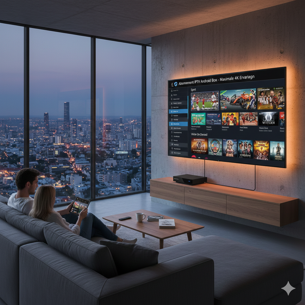 abonnement iptv android box